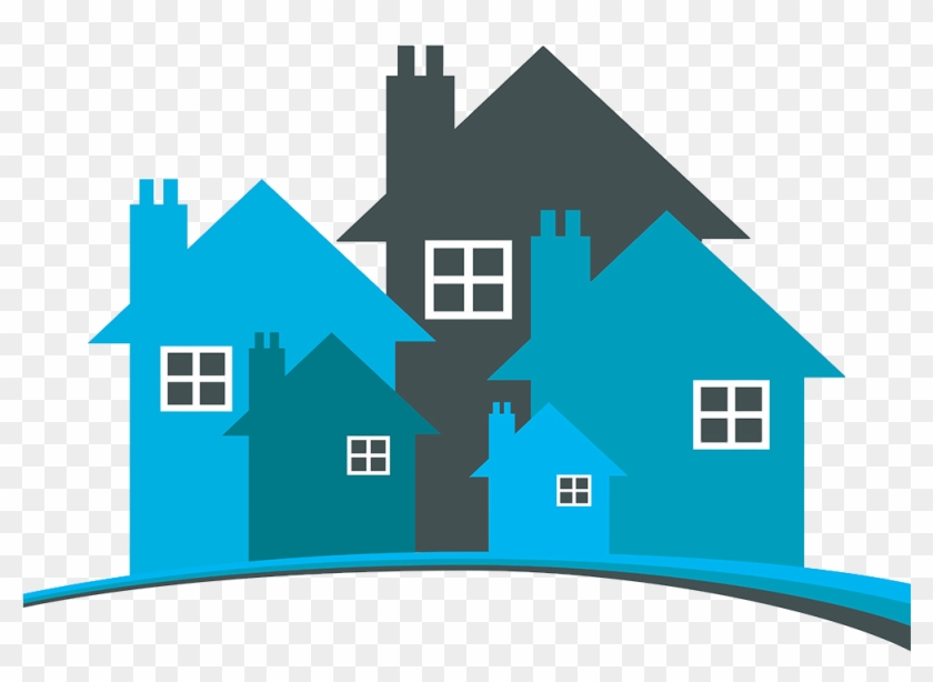 Single Family Homes Clip Art #337892