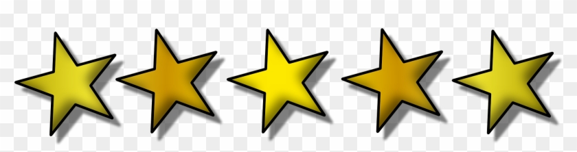 5 Star Clip Art Medium Size - 5 Star Clip Art Medium Size #337981