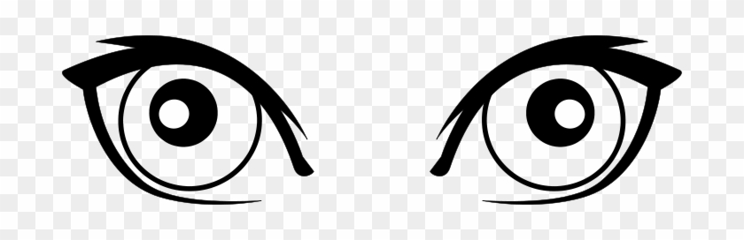 Anime Eyes Transparent Background - Cartoon Eyes Png #337989