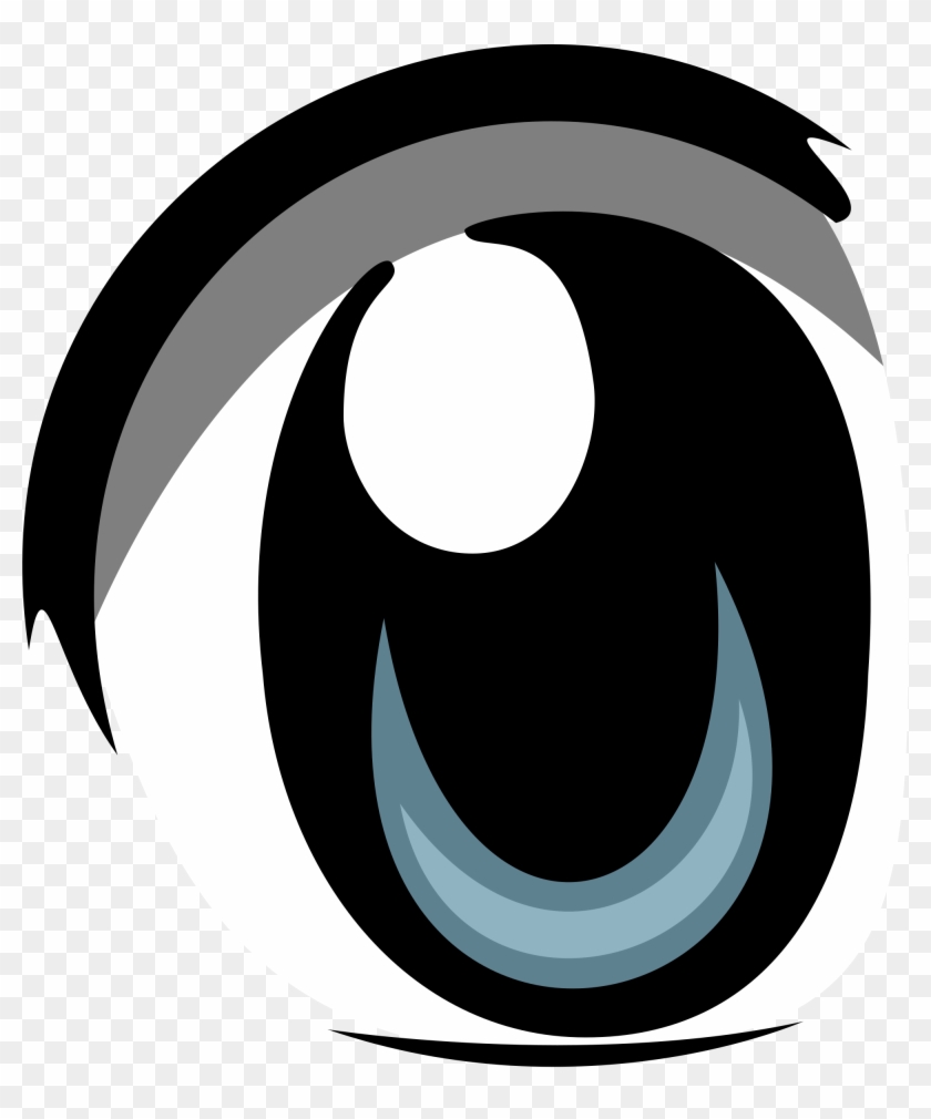 Angry Anime Eyes Color Stroke PNG & SVG Design For T-Shirts