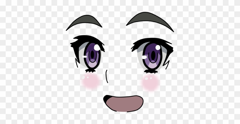 Anime Eyes Scared Download - Anime Girl Face Transparent #338053