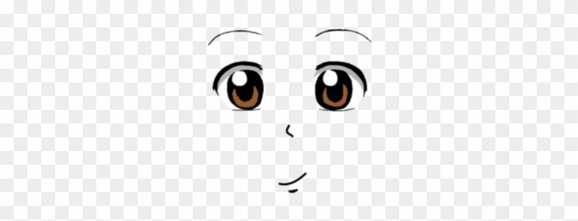 Anime Girl Face Pink Eyes Wblush  Roblox Happy PngAnime Mouth Png  free  transparent png images  pngaaacom