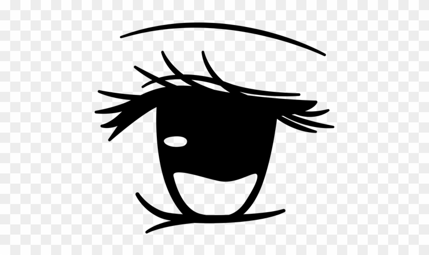 Sad Anime Eye Illustration Transparent Png - Imágenes De Anime Triste #338060