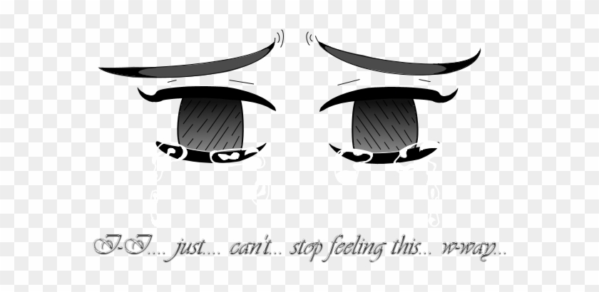 Crying Anime Eyes By Abigailtenshi - Cartoon #338075