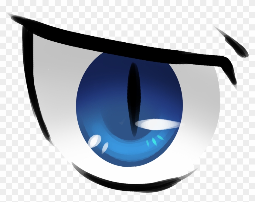 0 - Blue Anime Eye Png #338080
