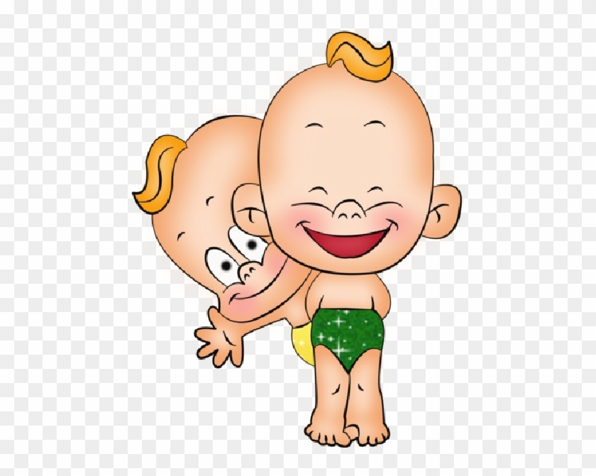 Stupid Cartoon Girl Girl And Boy - Infant - Free Transparent PNG Clipart  Images Download