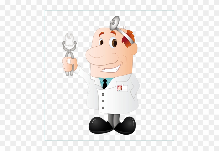 Dentist Funny Vector - Clip Art #338251