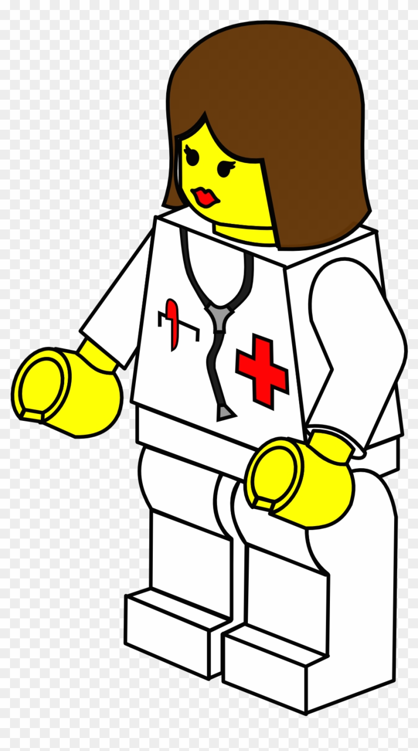 Funny Doctor Clipart 23, - Lego Doctor Woman #338269