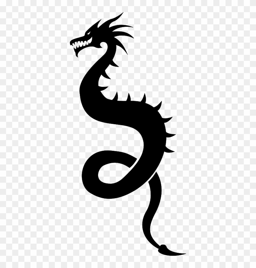 Dragon Silhouette Vector #338275