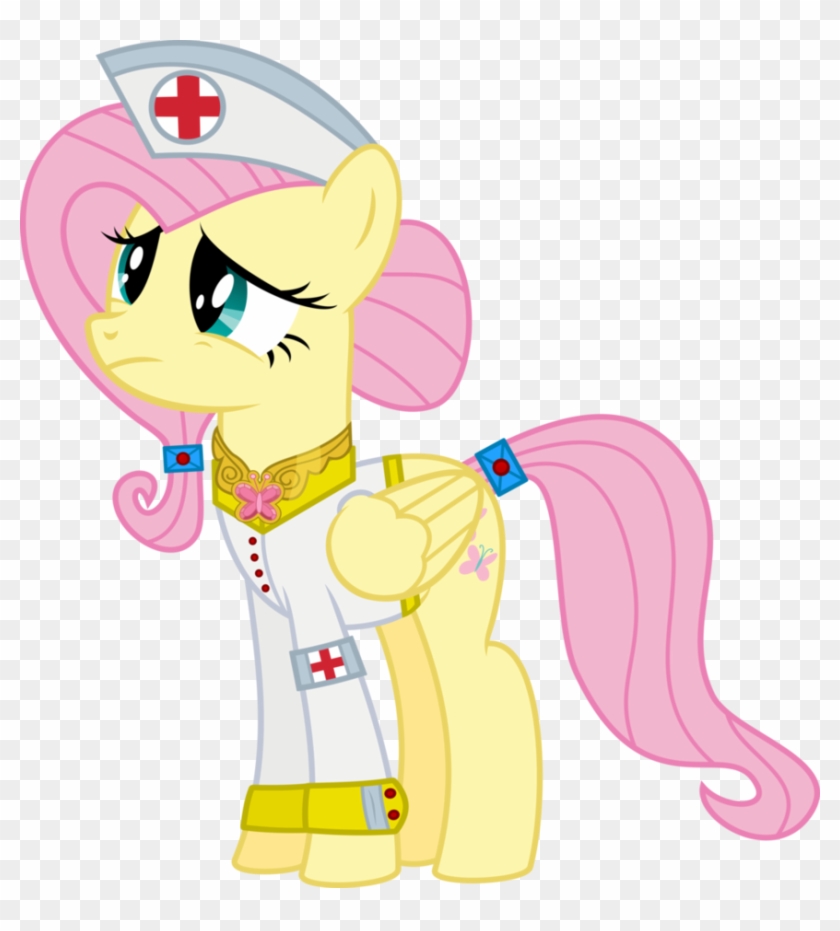 Lt, Fluttershy, The Element Of Kindness Vector By Ulyssesgrant - Mlp Fluttershy Nurse #338387
