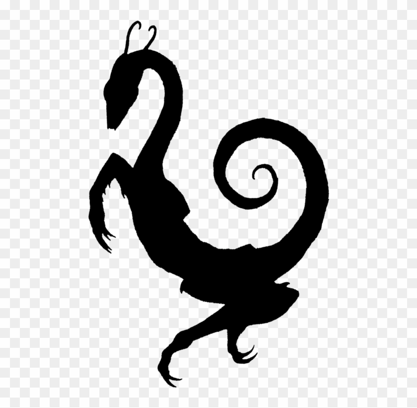 Dragon Mantis Silhouette By Ranubis - Illustration #338386