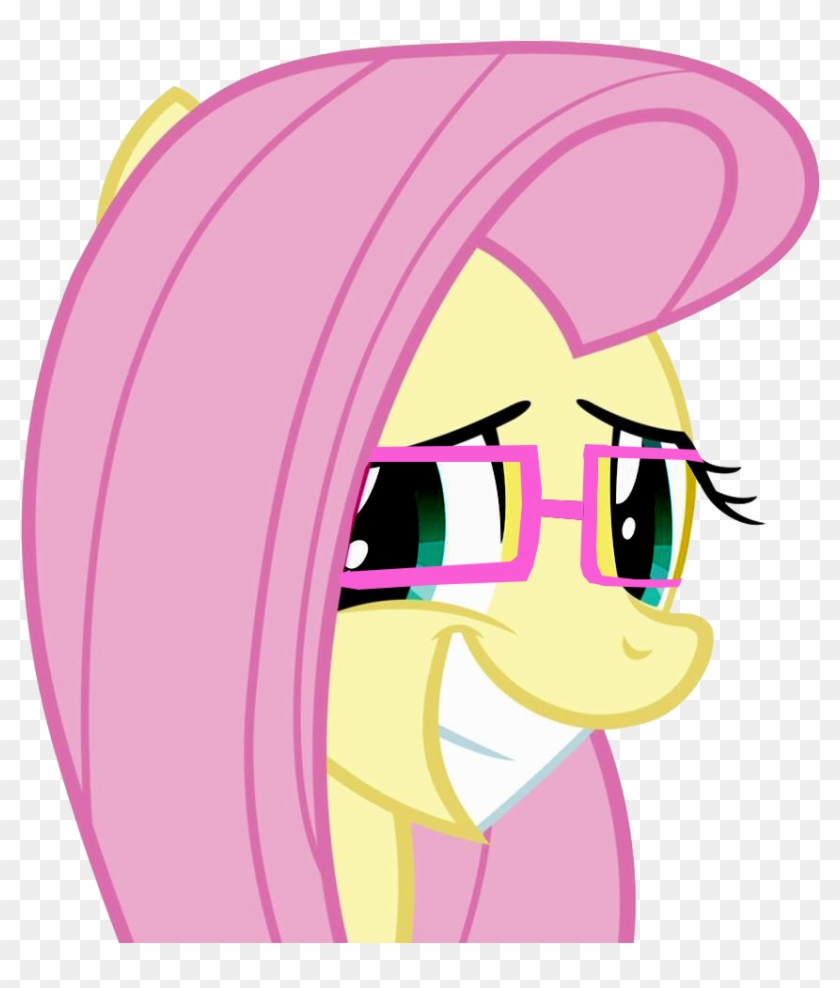 Fluttershy - Mlp Fluttershy Grin Vector #338471