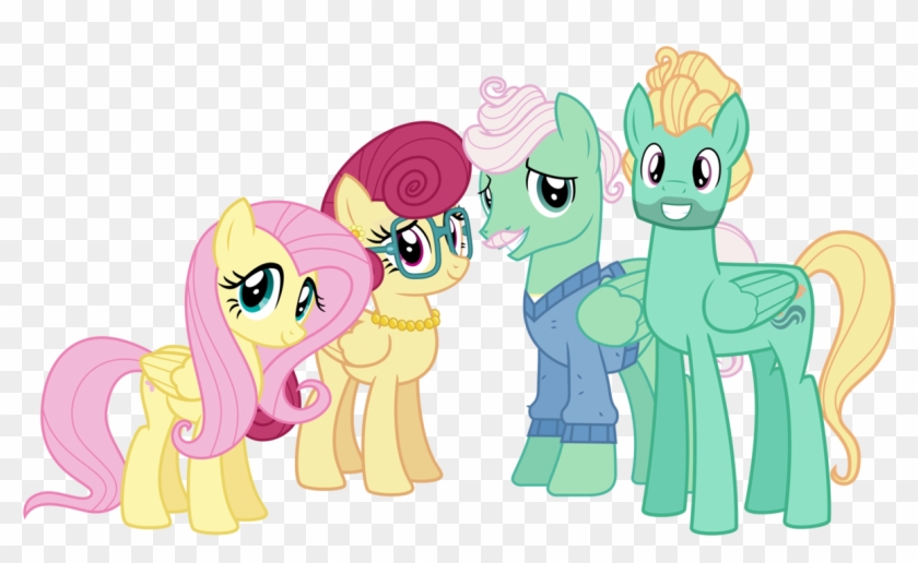 The Shy Family By Cheezedoodle96 On Deviantart Rh Cheezedoodle96 - My Little Pony Fluttershy Family #338474