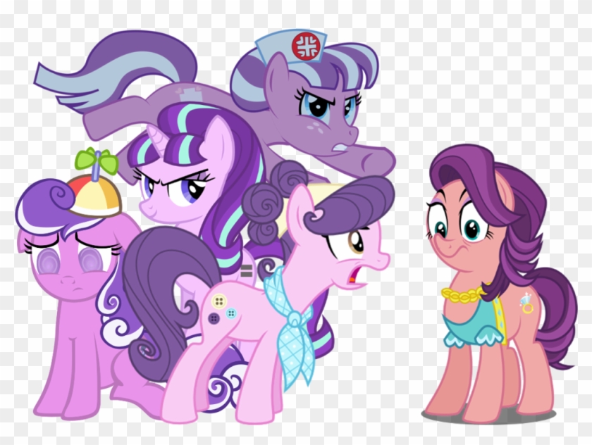 Nurse Sweetheart, Pink And Violet, Safe, Screwball, - Mlp Suri Polomare Base #338541