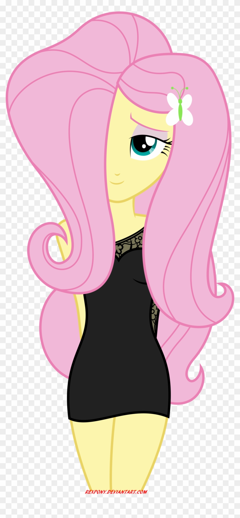 Date Night Fluttershy By Rexpony On Deviantart Fluttershy - Date Night Fluttershy #338560