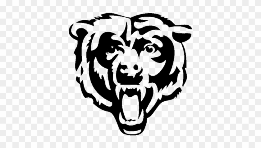 Royalty Free Roaring Bear Clip Art - Chicago Bear Clip Art #338632