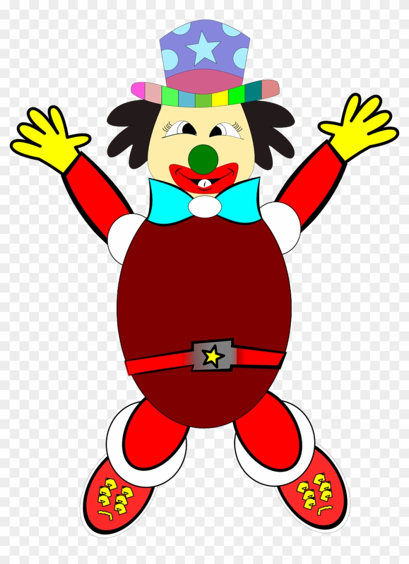 Clown - Cartoon Clown Transparent Background #338652