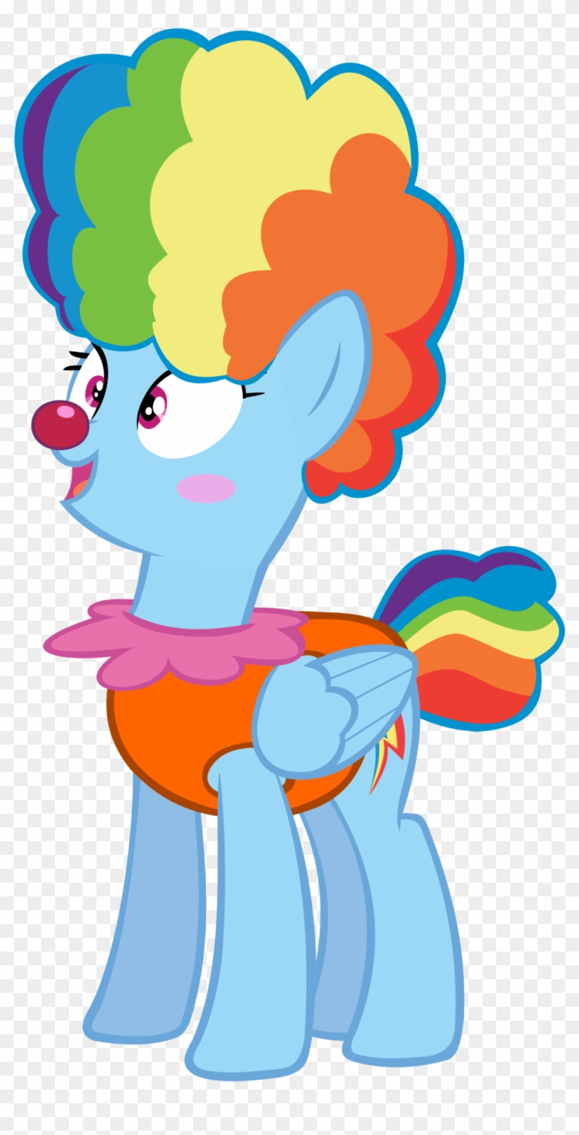 Clown Rainbow Dash By Megarainbowdash2000 Clown Rainbow - Rainbow Dash Clown #338761