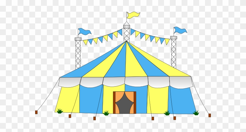 Png Small - Blue Circus Tent Png #338824