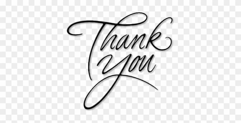 Thankyou Thank You For Your Attention Free Transparent Png Clipart Images Download