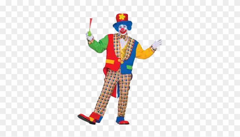 Clown Png Hd - Adult Clown Costume - Men's Clown Halloween Costumes #338853