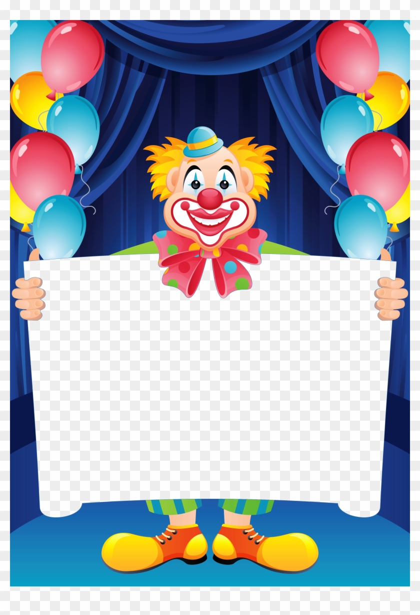 Clown Clipart Background - Clown Clipart Background #338881