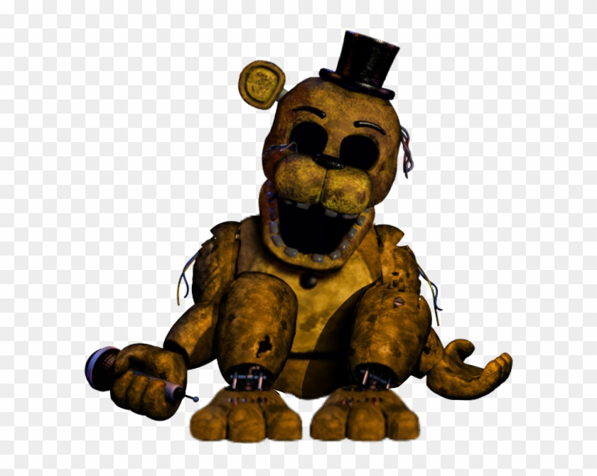 FNaF 2 Golden Freddy in FNaF 1 Aesthetic [EDIT] : r/fivenightsatfreddys