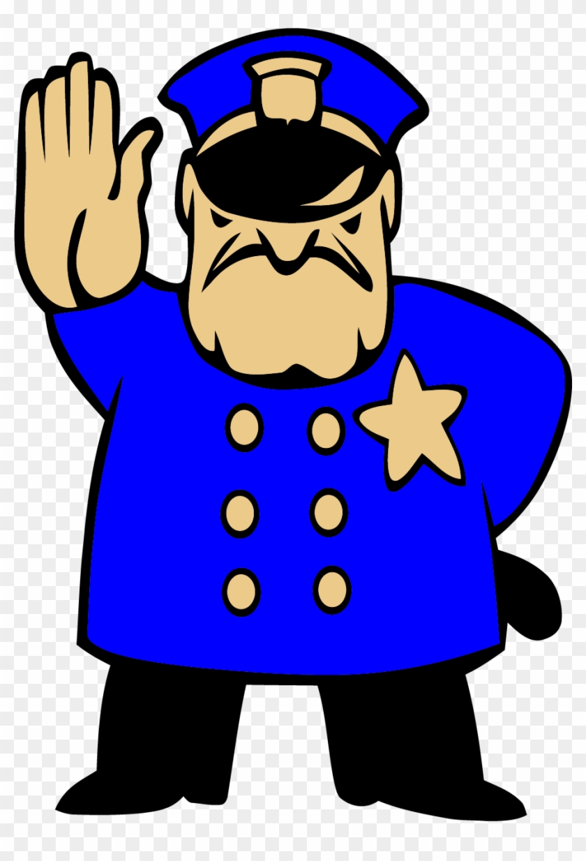 Police Man Ganson Clip Art - Police Man #339117