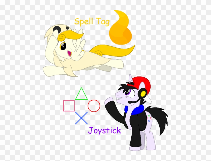 “i've Decided To Draw Gamer And Ghost As Ponies, And - Cartoon #339150
