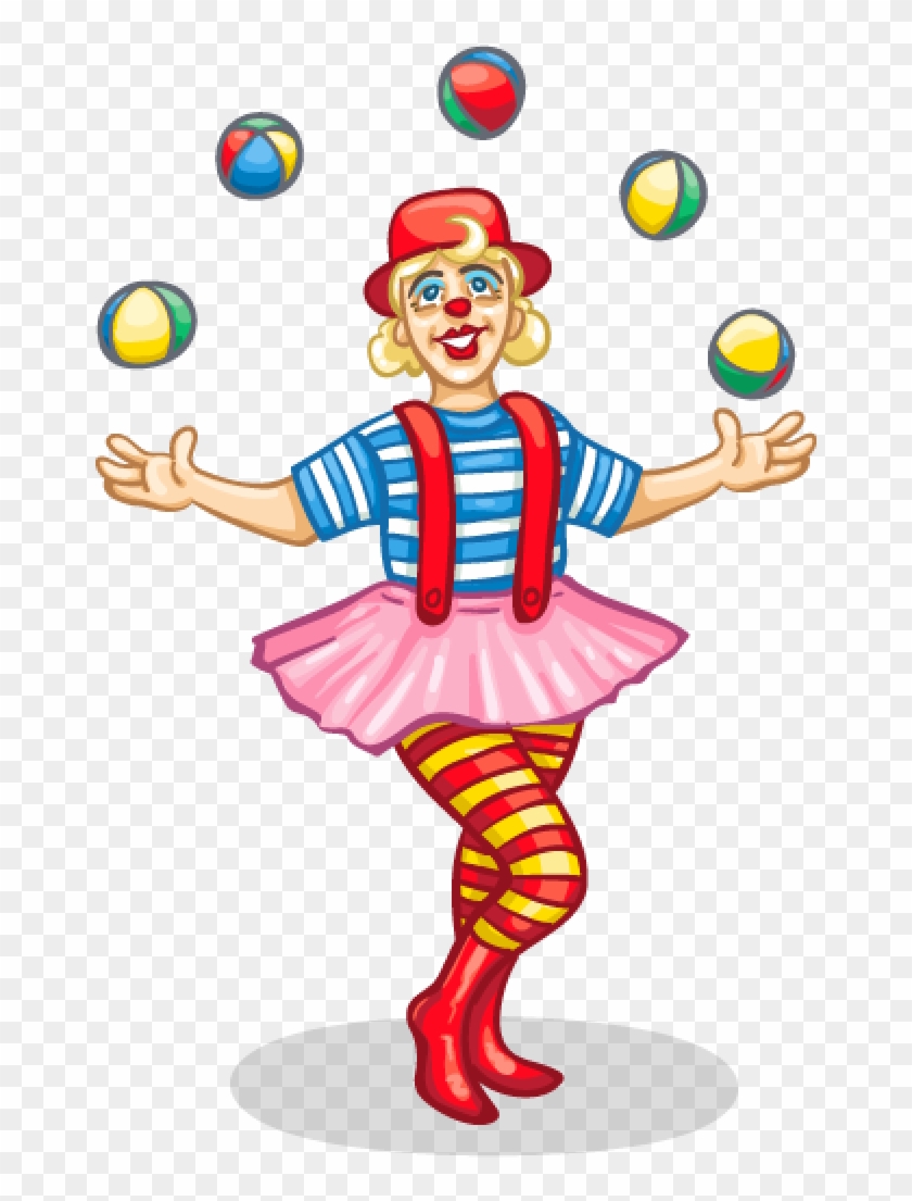 Well Despite The Eye-bags, Which By The Way Seem To - Circus Clown Clipart #339159