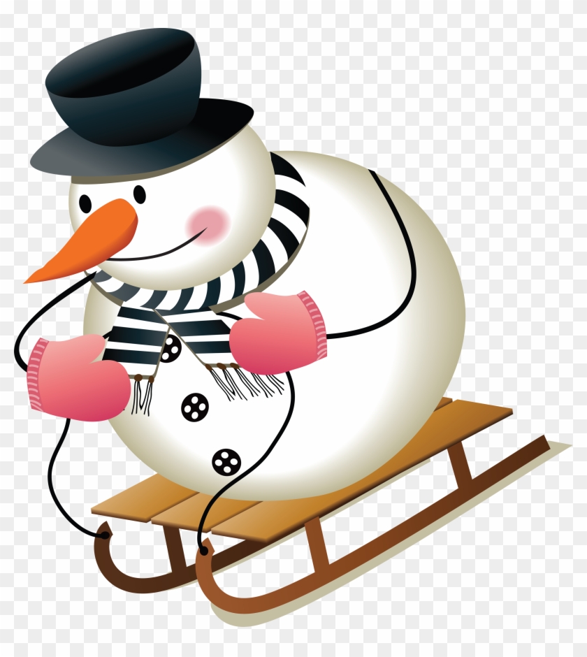 Snowman Png Image - Cute Snowman Clipart #339194