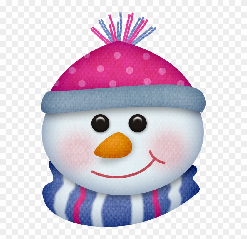 Snowman Clipartwinter Clipartsnowman Facessnowmenchristmas - Snowman Head Clipart #339203