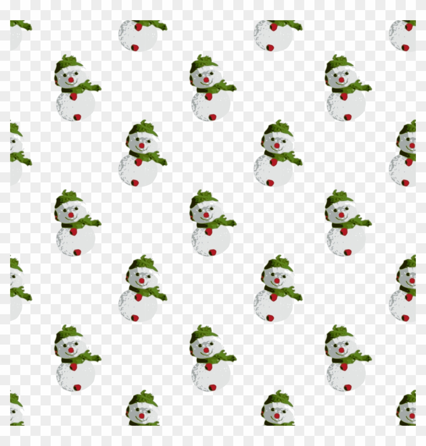 Snowman-seamless Pattern - Snowman-seamless Pattern #339257