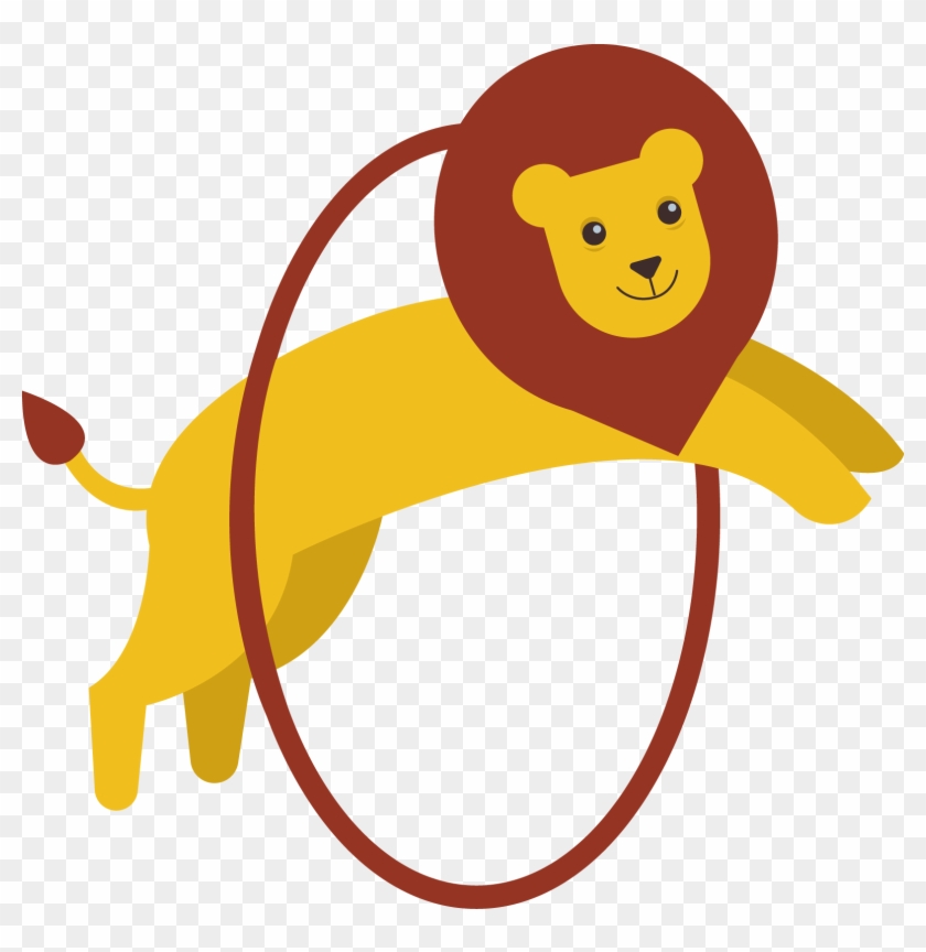 Lion Circus Clip Art - Lion Circus Clip Art #339269