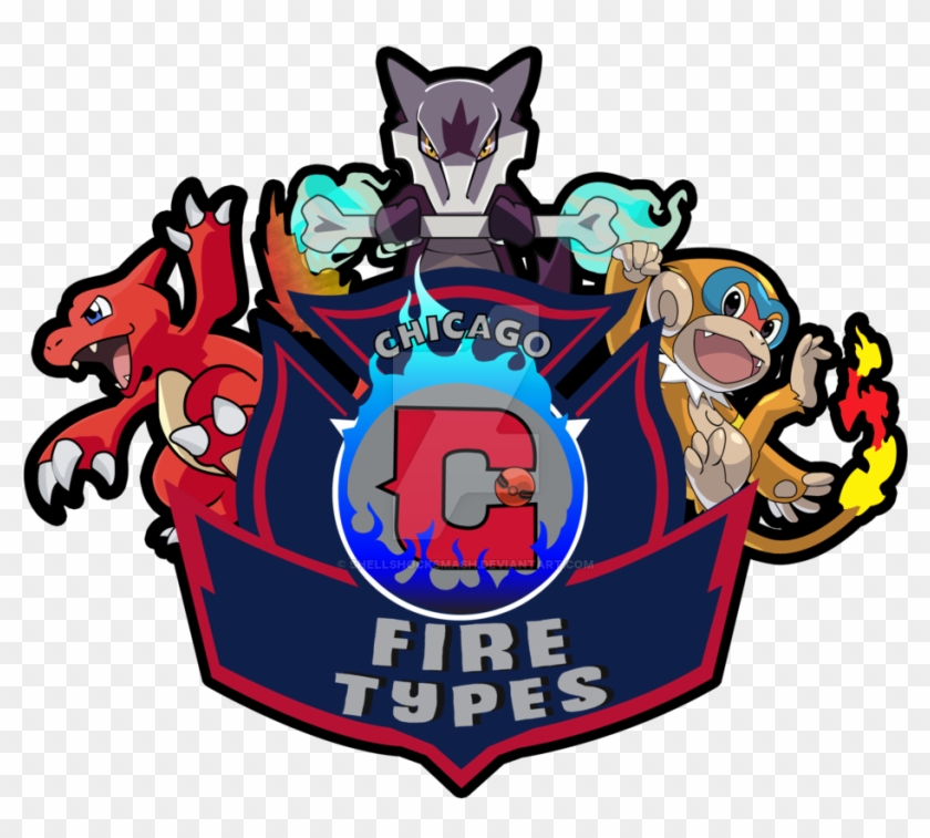 Chicago Fire Types Team Blue Fire V - Cartoon #339379