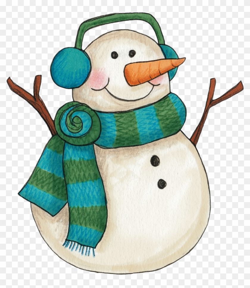 Snowman Clipartsnowman - Winter Snowman Clipart #339393