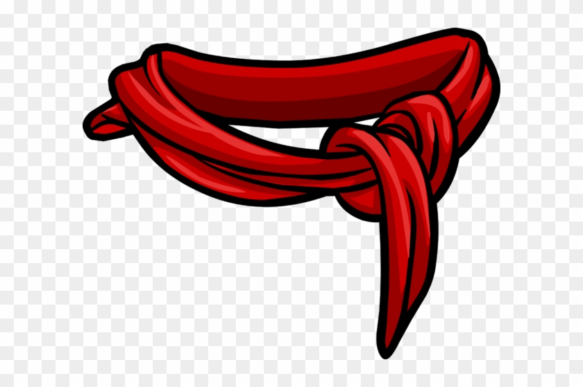Scarf Clipart Club Penguin - Red Scarf Club Penguin #339456