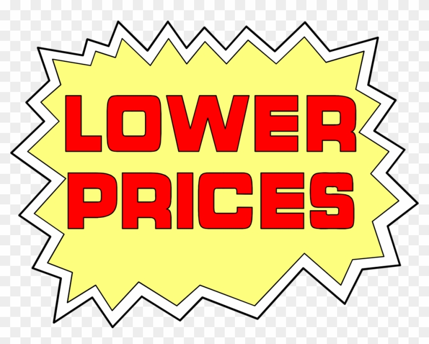 Illustration Of Lower Prices Sales Text - Lower Prices #339478
