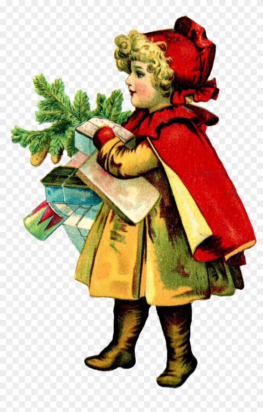 Victorian Christmas Images Clip Art - Victorian Christmas Clip Art Png #339614