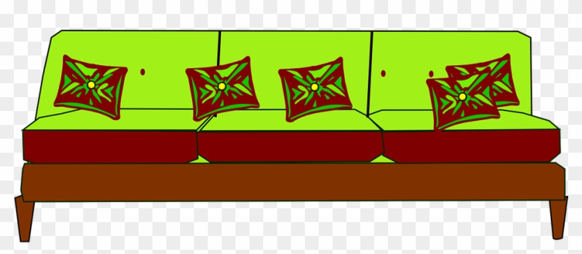 Sofa Clipart Cushion - Couch #339626