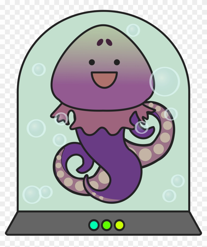 Cheerful Alien Squid Monster Version 2 - Squid #339678