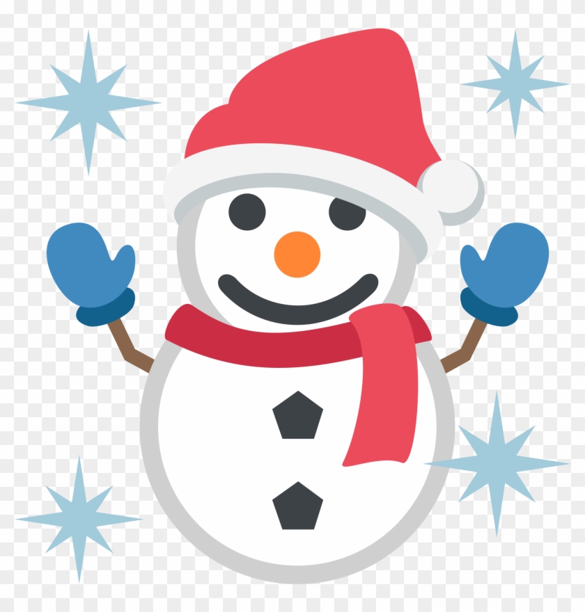 Emoji Art Supplied By Emojione - Emoji Boneco De Neve #339762