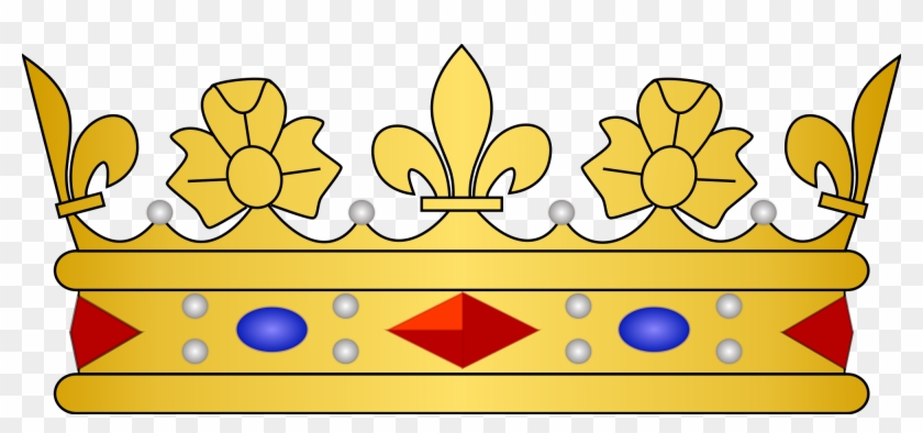 French Heraldic Crowns - Prince Crown Cut Out #339913