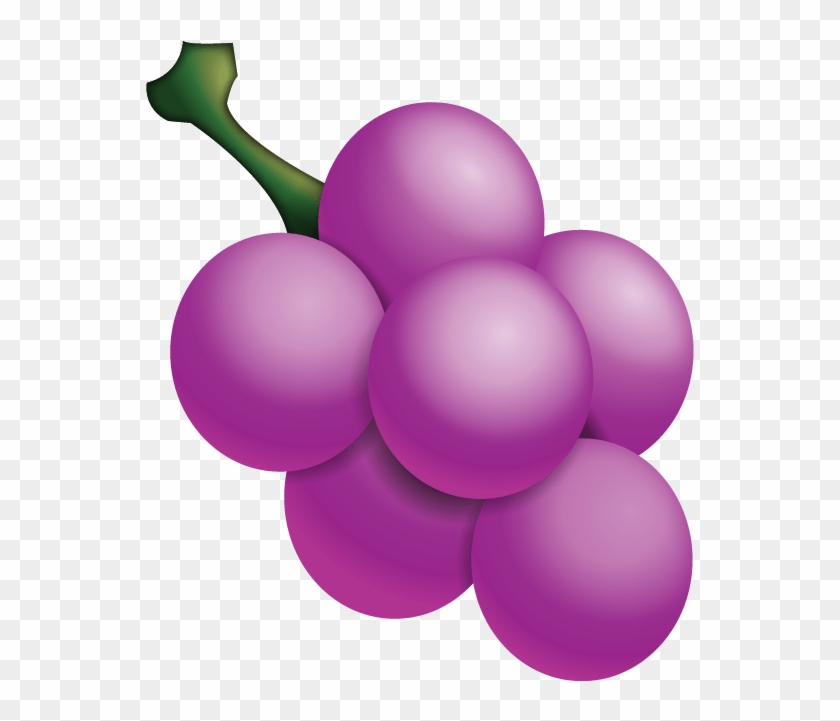 Descubra Ideias Sobre Cores Roxas - Grape Emoji Png #339932