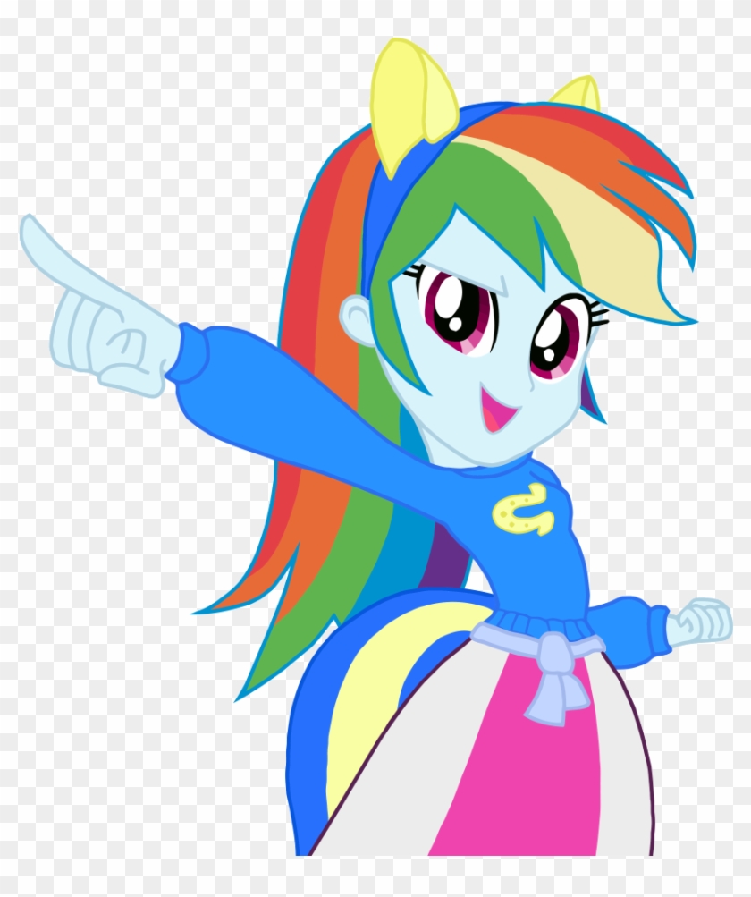 Mlp [rainbow Dash] Equestria Girl By Selcaroll123 - Рейнбоу Деш Человек #339979