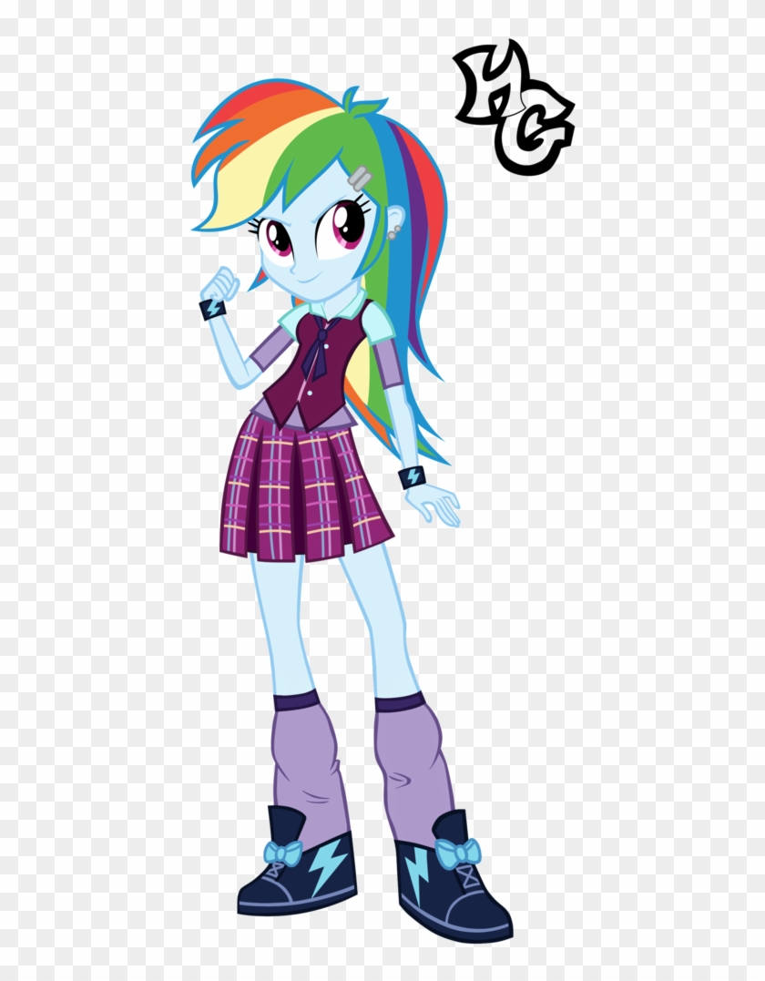 My Little Pony Friendship Is Magic Equestria Girls - Equestria Girls Rainbow Dash Shadowbolt #340017