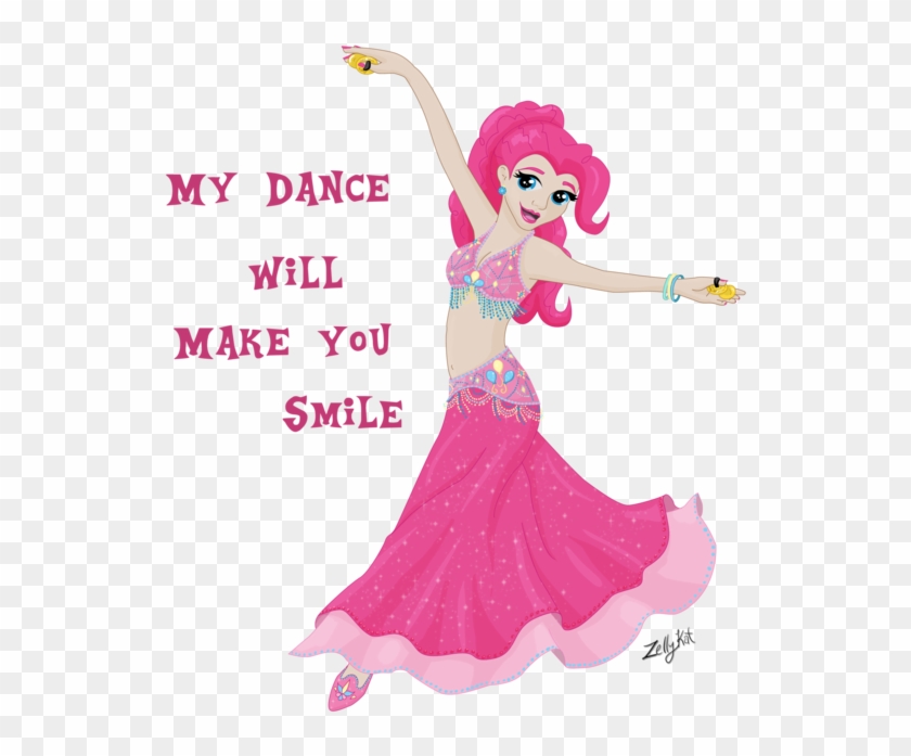 Pinkie Pie By Zellykat - Mlp Belly Dancers Eg - Free Transparent PNG Clipar...