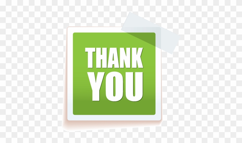 Thank You For Your Support - Sticker Hd Vector Design #340163