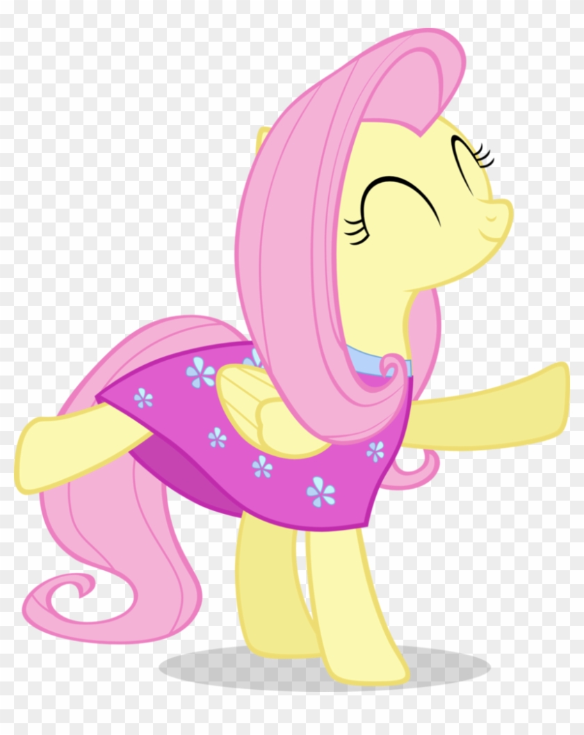 Fluttershy Dancing By Liggliluff - Mlp Fluttershy Dancing #340178