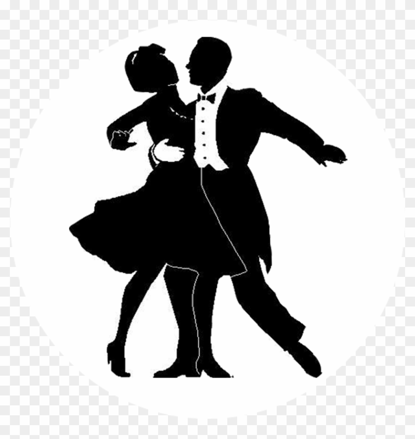 Ballroom Dance Silhouette Tango Clip Art - Ballroom Dance Silhouette Tango Clip Art #340238